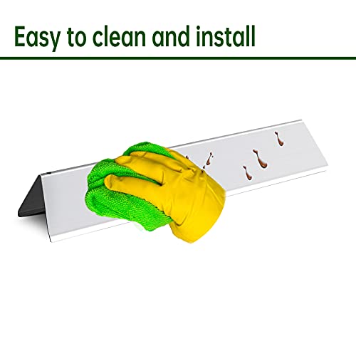 Folocy 15.3 Inch Grill Flavorizer Bars For Weber 7635, Flavor Bars Bbq Gas Grill Replacement Parts Accessories For Weber Spirit 200 Series E/S-210, E/S-220 Gas Grill With Front-Mounted Control, 3Pcs #TOP5