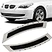 GHXSport 2PC Smoke Front Bumper Side Marker Light Reflector For BMW 5 Series E60 528i 528xi 535i 535xi 550i Part NO. 63147185743 63147185744