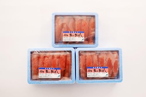 [博多まるきた]あごおとし 900g (300g × 3本) 辛子明太子