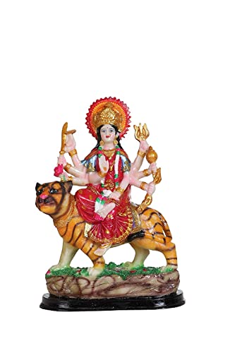 Statue Maa Durga multicolore pour vitrine de bureau et decoration de maison - 2