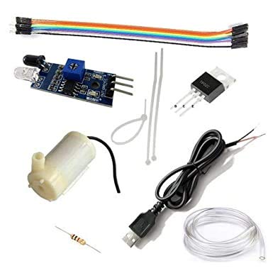 Generic DIY Kit for Automatic Sanitizer Machine IR Sensor, Submersible Water Pump, Resistor, Power Cable, TIP32C transistor, 6-M2F Wire (Make Your Own Sanitizer Dispenser) (Set of 1 Kit) (B08LSL4JBC) Amazon Price History, Amazon Price Tracker