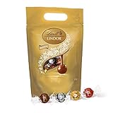lindt pralinen sorten Lieferumfang: insgesamt ca. 81 Kugeln - Der LINDOR 1kg Beutel besitzt einen praktischen Tragehenkel und ist wiederverschließbar (Vorratspackung)