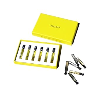 Biology Natural Fragrance DISCOVERY SET – Clean Perfume Oil Sampler – 6 x 2ml vials – 100% Natural, Alcohol-Free Fragrances