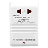 transformador 1500w. convertidor de voltaje 110 a 220 volts 【Conversión de voltaje】: los convertidores de voltaje se utilizan principalmente para convertir voltajes de entrada/salida entre diferentes voltajes en el extranjero.