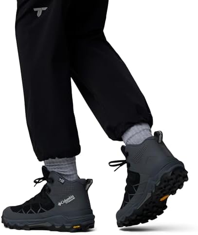 Columbia Women's Peakfreak Titanium Outdry Mid Wide, Black/Sedona Sage, 11 Regular - 5