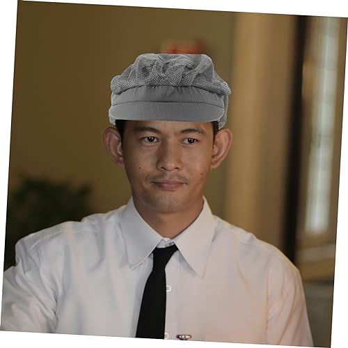 Luxshiny Chapéu Bonés De Chef Acessórios De Chef De Chef De Comida Decorar Pontiagudo Homem Algodão