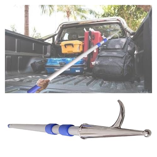 Crochets de levage pour camion en aluminium polyvalent avec tige télescopique unitaire