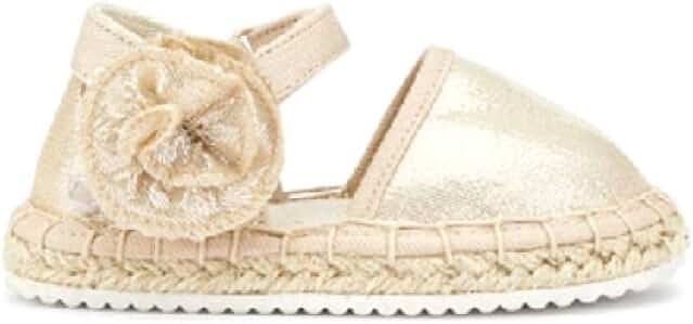 Alpargata Dorata Mayoral Per Bambina - Espadrillas In Tela Con Velcro, Suola In Gomma E Iuta - Foto 5