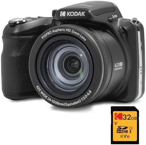 KODAK Pixpro AZ252 - 16 Egapixel Bridge Digital Caera, 25X Optical Zoo, HD 720p Video, 24 - View #13