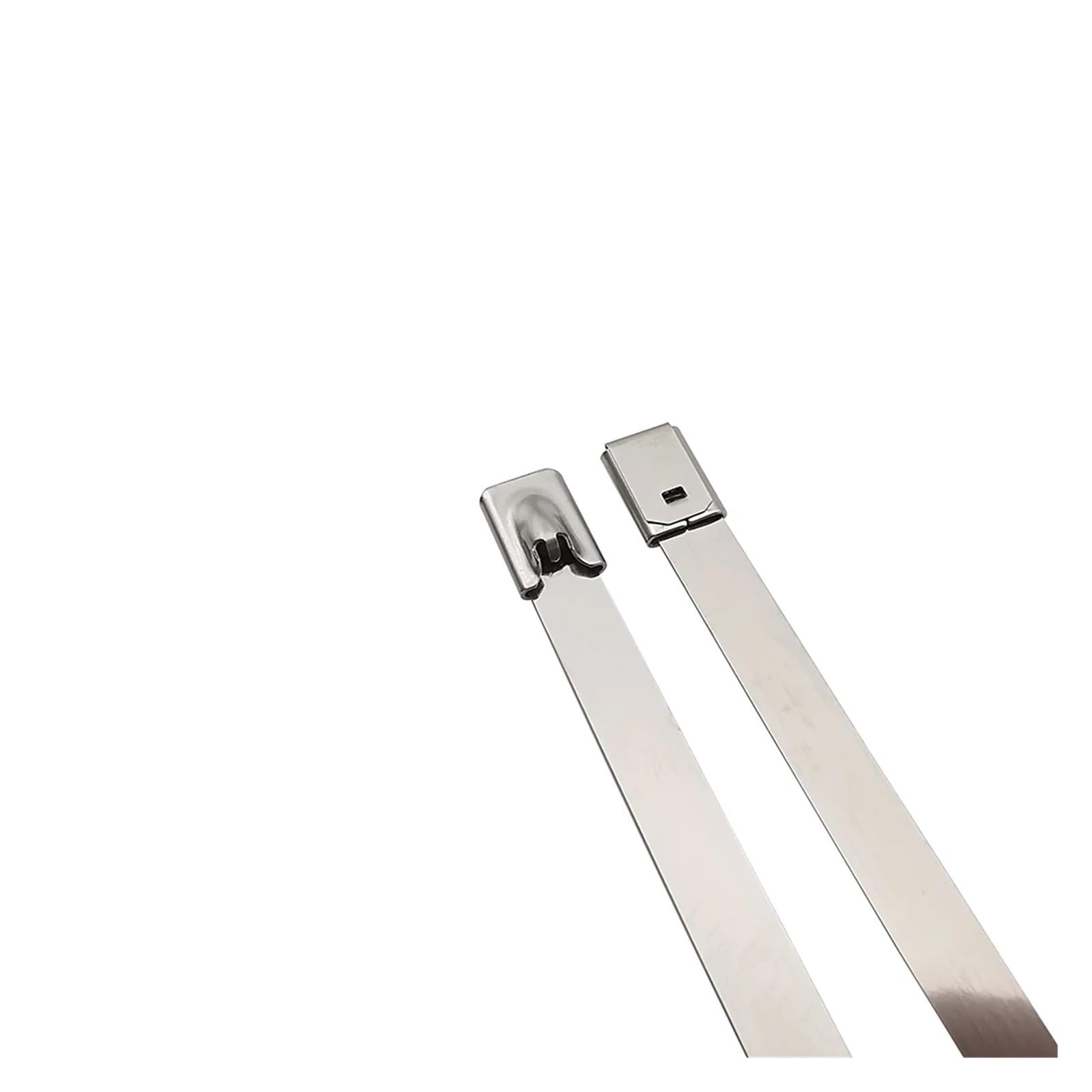 LYVQZPWLRcâble en acier inoxydable, Lot de 20 serre-câbles autobloquants en acier inoxydable de 7,9 mm, avec fermeture éclair, multifonctions, longueur: 100/200/300/400 mm(7.9X250mm)