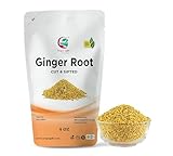 Dried Ginger Root 4 oz | Cut and Sifted Dried Ginger Pieces | As Spicy as Fresh | Flavourful Indian Spice...