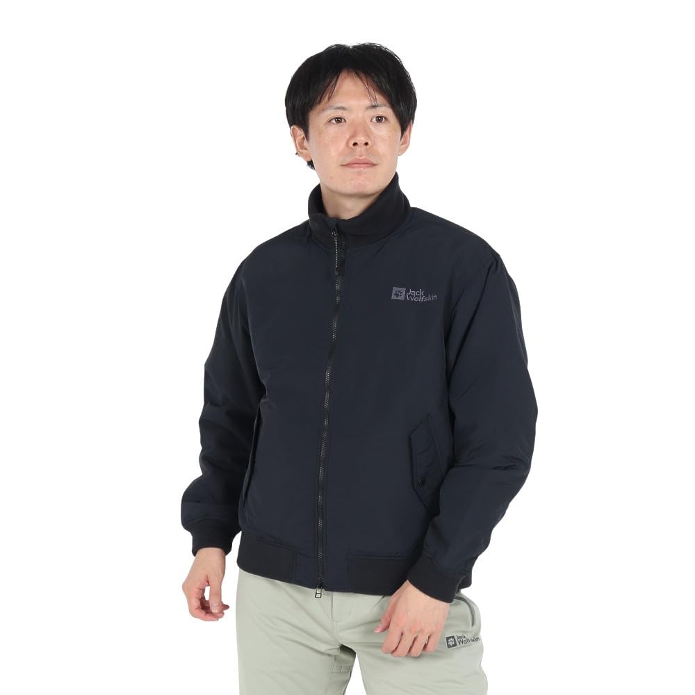 Jack Wolfskin ブラックジャケット フード付き