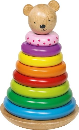 Preisvergleich Produktbild Goki 58916 - Stapel-Stehauf-Bärchen