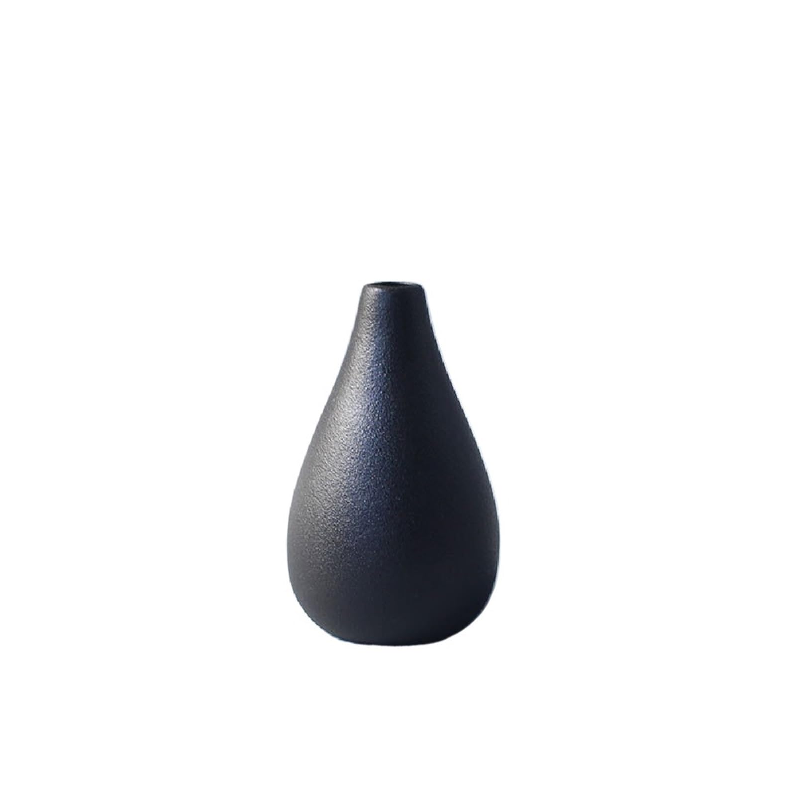 Geometric Vases Ceramic Small Flower Vase Home Decoration Crafts Tabletop Ornament Simplicity(WHITE)