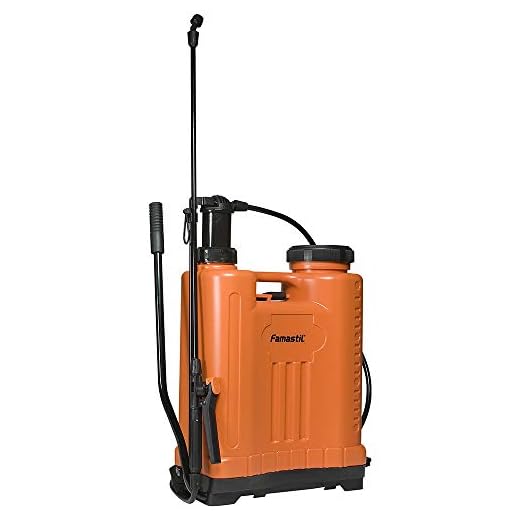 Pulverizador Costal Famastil – 20 litros – Compressão Prévia – Pulverizador Costal + Kit de Peças de Reposição + 4 Bicos Intercambiáveis – Agrícola