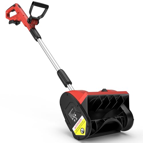 12 Cordless Snow Shovel (NO Battery) Compatible with Milwaukee 18V Battery Electric Snow Shovel with Directional Plate & Adjustable Front Handle Cordless Snow Blower for Driveway/Patio/Sidewalk