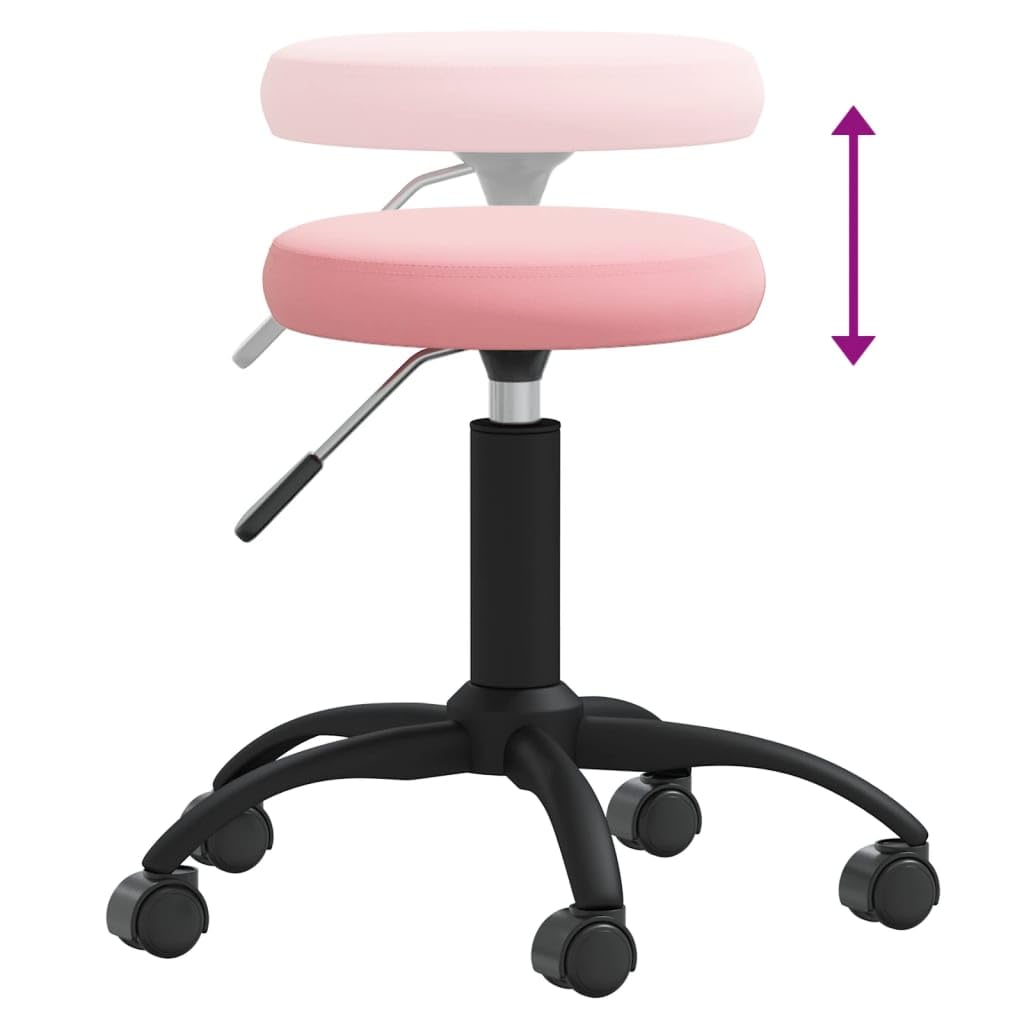 Massagehocker Samt Rosa,Gesundheit & Schönheit,Körperpflege,Massage & Entspannung,Massagestühle,Rosa,3.95 kg-3085743