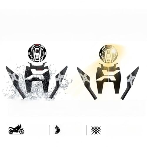 Autocollant réservoir de moto édition décalcomanie en résine pour C400X - 3