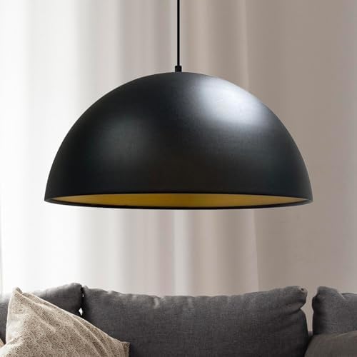 bamyum Lipoe Suspension Luminaire en Metal de 40 cm, Plafonnier V...