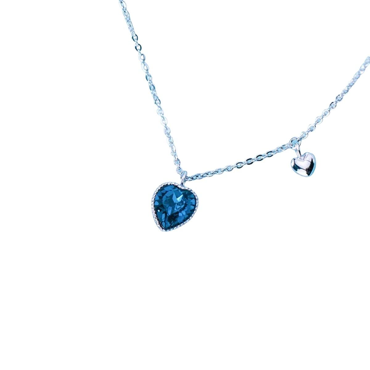 Collier Pendentif Coeurs Romantiques en Argent Cadeau Idéal pour Femme et Amie - 7