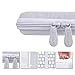 Aenllosi Hard Carrying Case for Apple Magic Keyboard with Numeric Keypad, Mouse and Trackpad