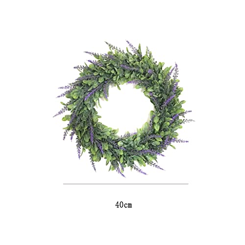 Guirlande fleur de mariage artificielle et feuille verte pour tenture murale