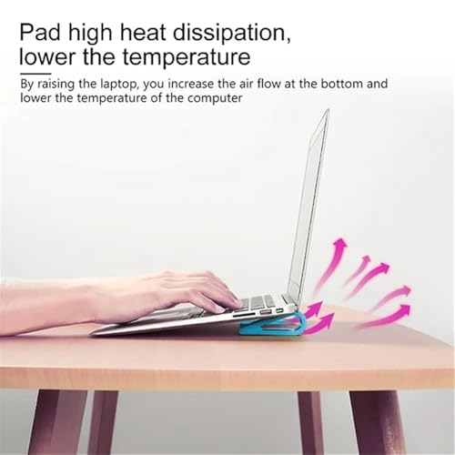 Soporte portátil ergonómico para laptop rojo miniatura 3