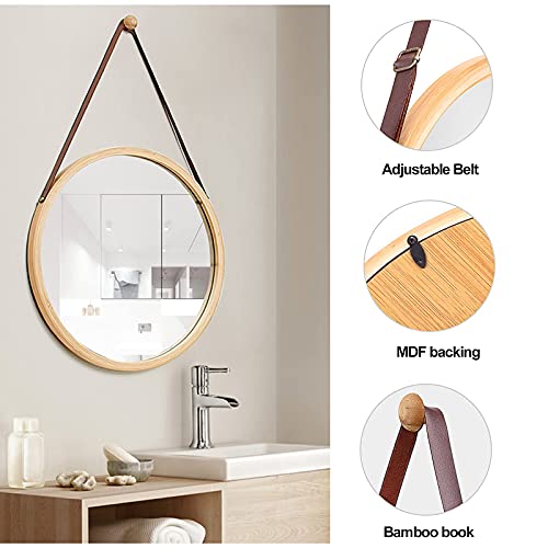 SANPON Specchio Rotondo Sospeso Specchio Rotondo