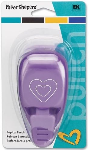 Fold Over Heart Med Punch