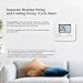 Heagstat Non-Programmable Thermostats for Home Conventional Single-Stage Systems, up to 1 Heat/ 1 Cool (with White Backlight)