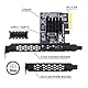 Chenyang PCI-E X4 auf USB 3.2 Typ-E Frontplatte Sockel PCI Express Gen2 20Gbps Erweiterungskartenadapter