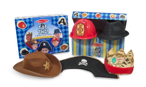 Melissa & Doug Dress-Up Hats, Pack of 5