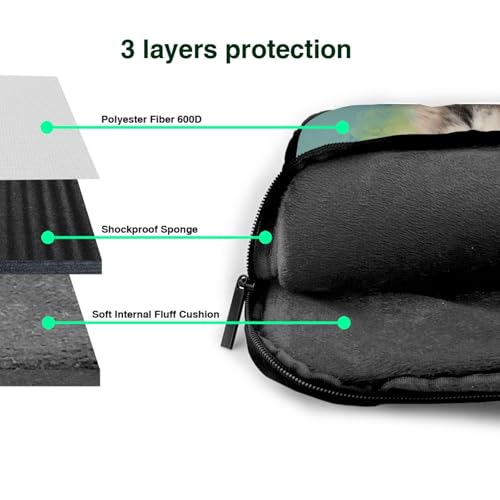 Maletín portátil impermeable para laptop 13 pulgadas miniatura 5