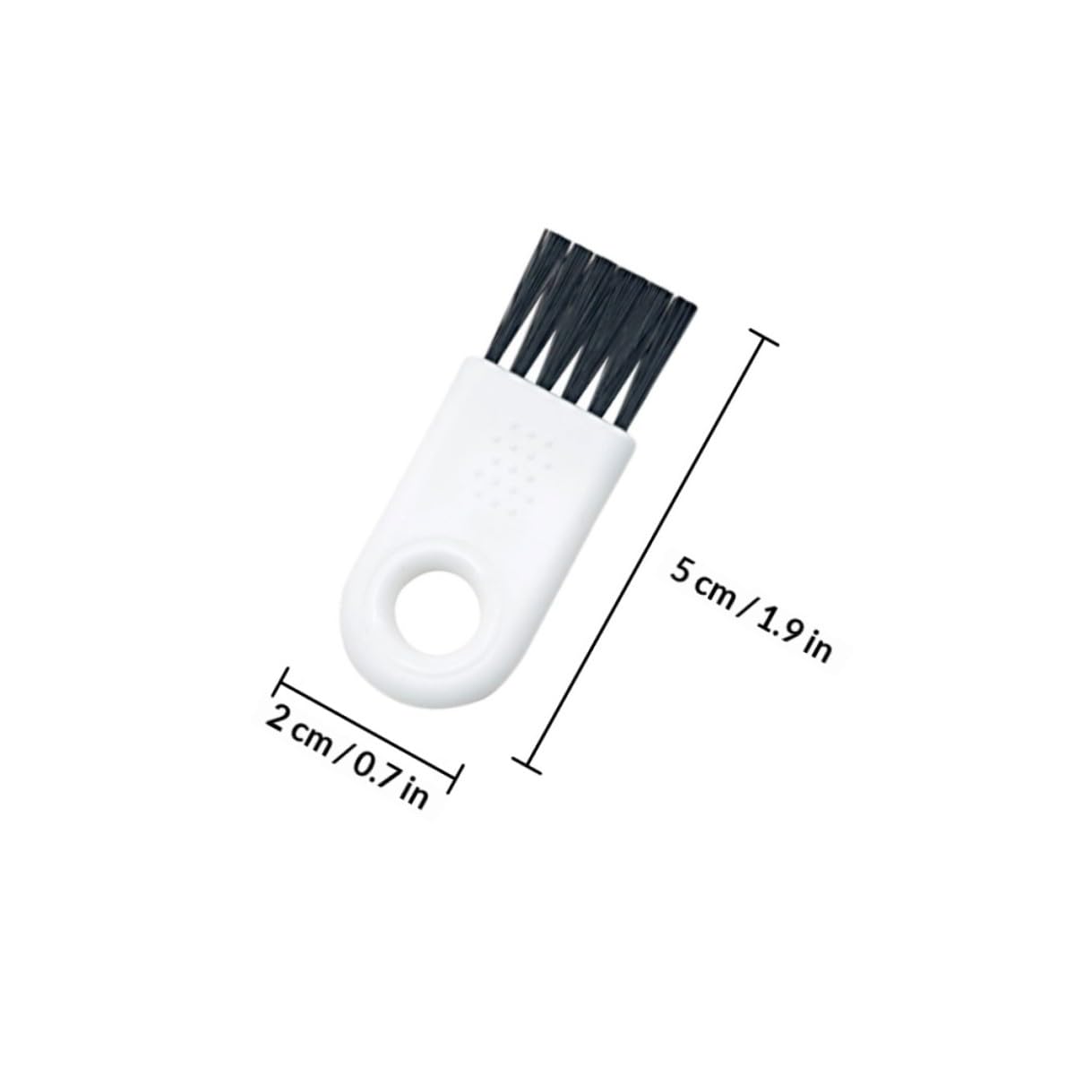 30pcs Razor Cleaner and Shaving Brush Set with White Handle and Bristles, Small Electric Shaver Cleaning Brushes for Men’s Grooming and Maintenance
