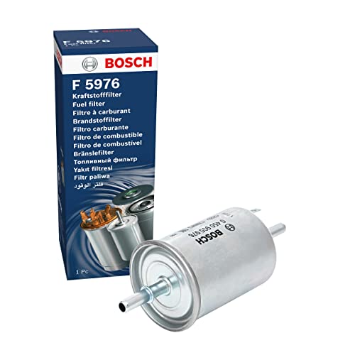 Bosch F5976 Filtro de Gasolina para Coche - Separa Partículas del Combustible, Protege el Sistema de Inyección