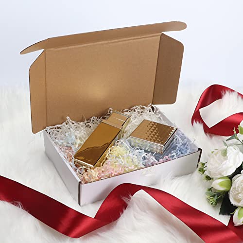 Lyeasw 9x6x2 Inch Shipping Boxes 20 Pack Corrugated Cardboard Box Mailer for Small Business Mailing Packing, White