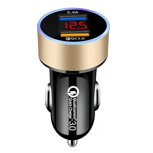y2024Łzԍڏ[d ILYAML for Ԃ̓d 2USB|[g d 4.8Ad }[d LEDfW^fBXv[ USBJ[`[W[ d12`24VԑΉ y iPhone & android & IQOS 