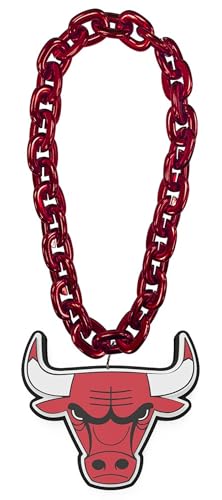 aminco Chicago Bulls Fan Chain, Red