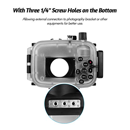 Carcasa submarina HUIOP para Canon G7X III 40m - Fernando Cortés