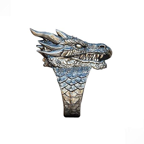 Dragon Ring for Men, Vintage Dragon Head Ring, Retro Domineering Dragon Rings, Amulet Ring, Punk Animal Dragon Jewelry for Men Boys (10)