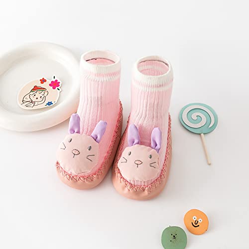 Kids Toddler House Slippers Boys Girls Indoor Cartoon Bear Home Shoes Non Slip Sneaker Lightweight Knit Slipper3