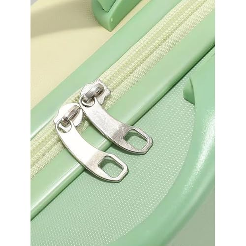 Image of Little Surprise Box Multifunction Mini Suitcase for Newborn Baby & Mother | Kelly Jo Bear Theme Hardcase Travel Suitcase for Kids Boys & Girls | Travel Bag for Boys & Girls | Green