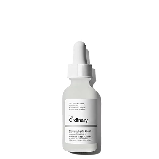 The Ordinary Niacinamide 10% + Zinc 1%, Smoothing Serum for Blemish-Prone Skin