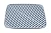 Joseph Joseph 85093 Flume-Tapis Egouttoir Silicone-Gris bleu, Small
