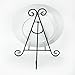 HUJI Sturdy Iron Display Stand Holder for Home Kitchen Decoration Platters, Pictures, Frames and Books. (1, 9