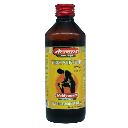 Image of Baidyanath Asli Ayurved Jhansi Maharasnadi Kadha With Guggulu | 450 Ml