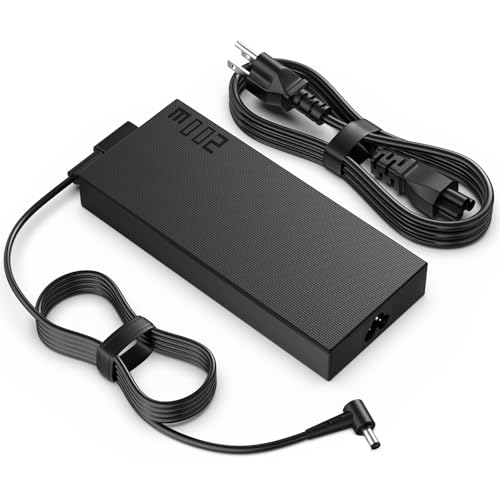 GKLSPL 200W ADP-200JB D Laptop Charger Compatible with ASUS TUF Dash F15 TUF Gaming A15 F15 F17 A17 FX516 FX517 ROG Strix G15 G17 G513 G713 Hero III Zephyrus G14 G15 GA503 Zenbook Pro 14 Duo