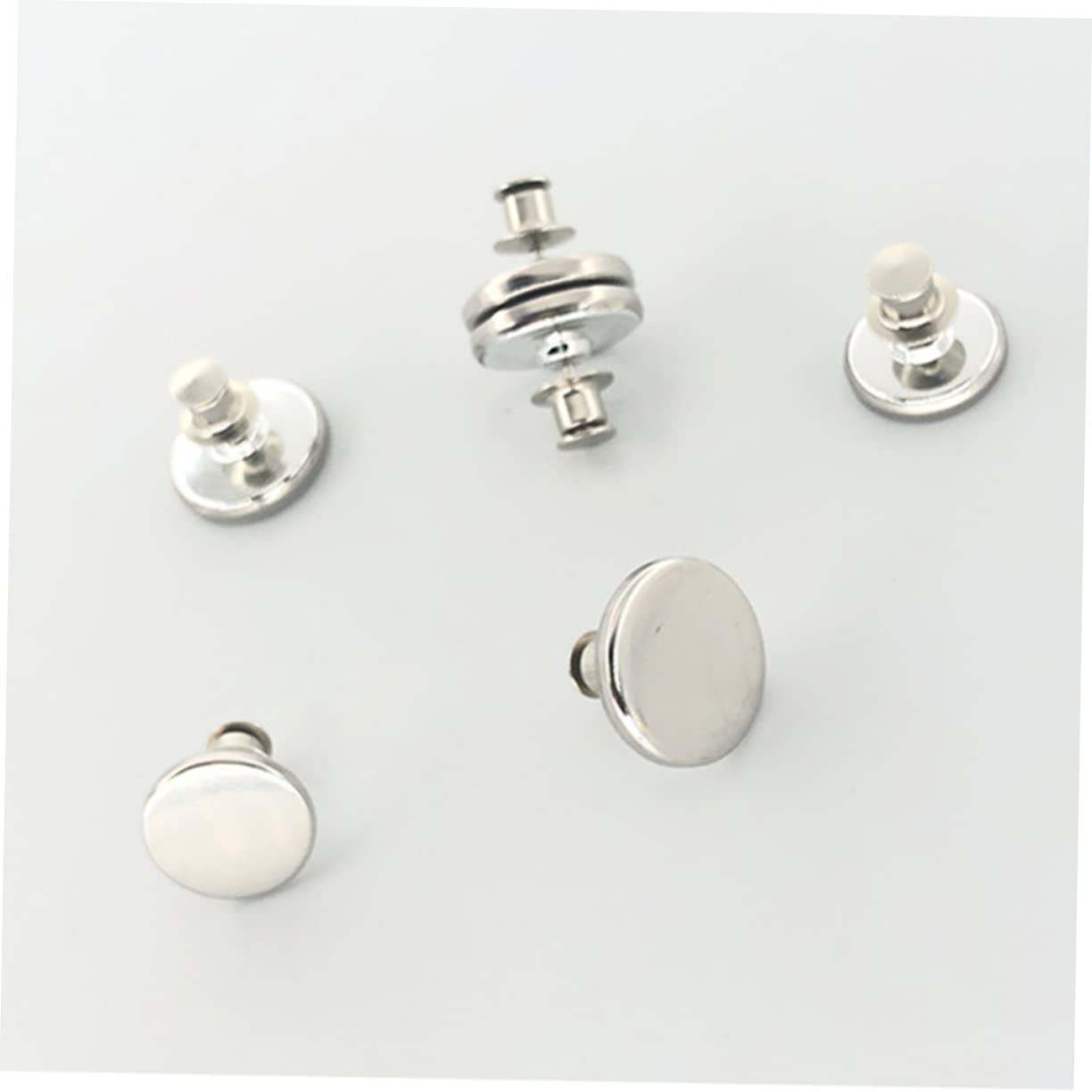 STOBAZA 25paires Boutons De Rideaux Magnétiques Décoratifs Système De Maintien Pratique sans Outils Fixation Facile Et pour Rideaux