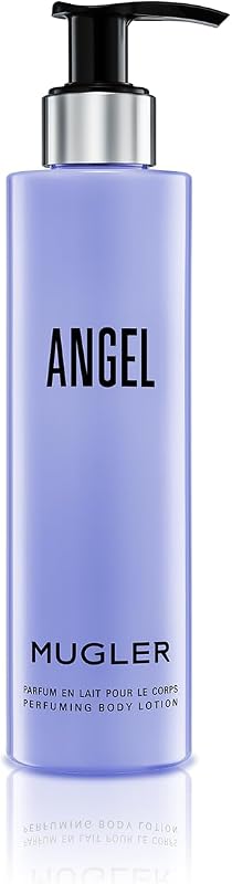 Angel - Loción corporal - Floral y amaderado - Hidratante perfumado para mujeres - Con peonía, praliné y acuerdo de madera - 6.7 onzas líquidas