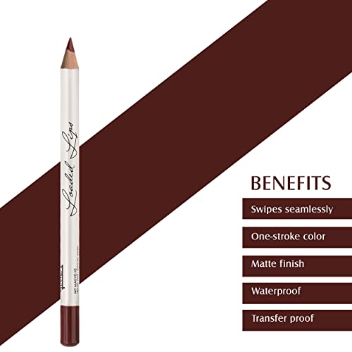 Glam21 Lip Liner For Clean Contoured Lip | Creamy, Easy Slide Formula | Renders Perfect Pout | Shade - 10 My Mauve - Image 3